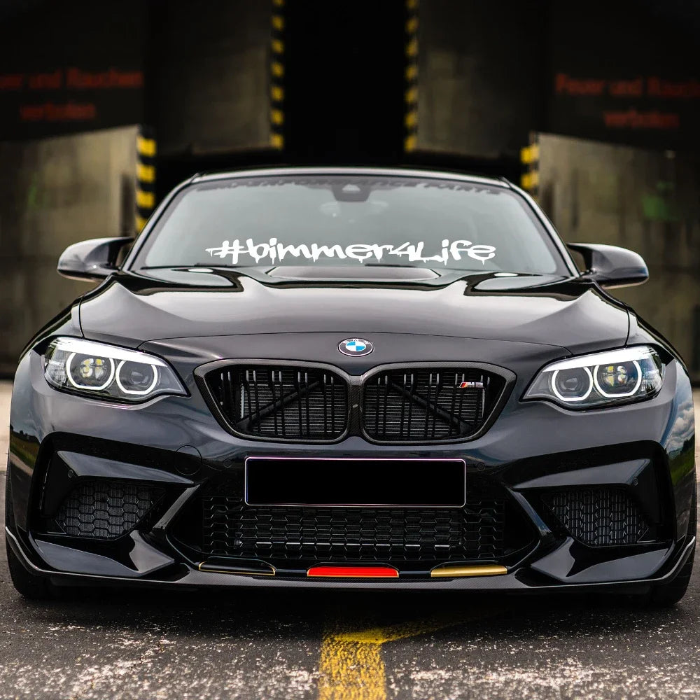 BMW Windshield Sunstrip – Universal Fit | Stylish Windshield Banner