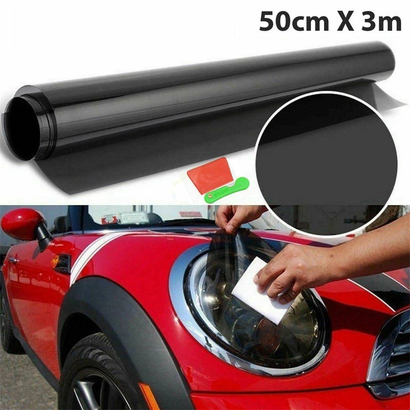 Window Tint Film Roll 50cm x 3m (Multiple Tints)
