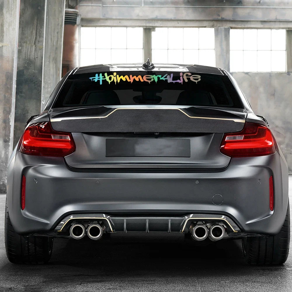 BMW Windshield Sunstrip – Universal Fit | Stylish Windshield Banner
